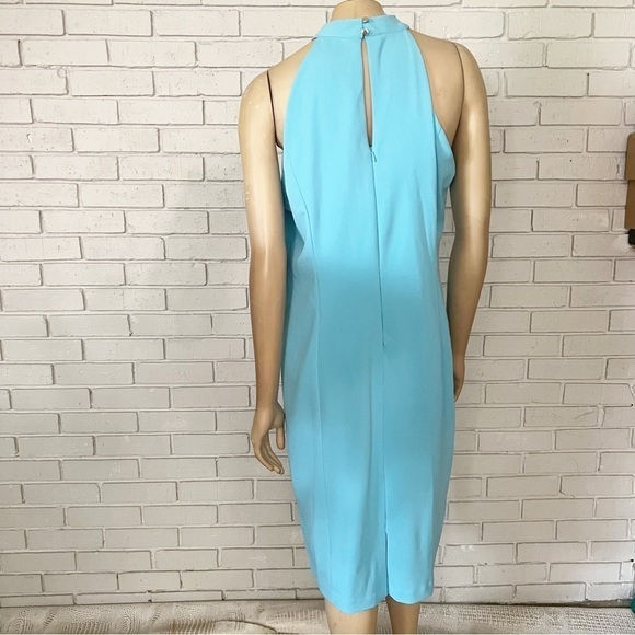 Julia Jordan Women’s Halter-Neck Sleeveless Sheath Dress - Picture 4 of 9